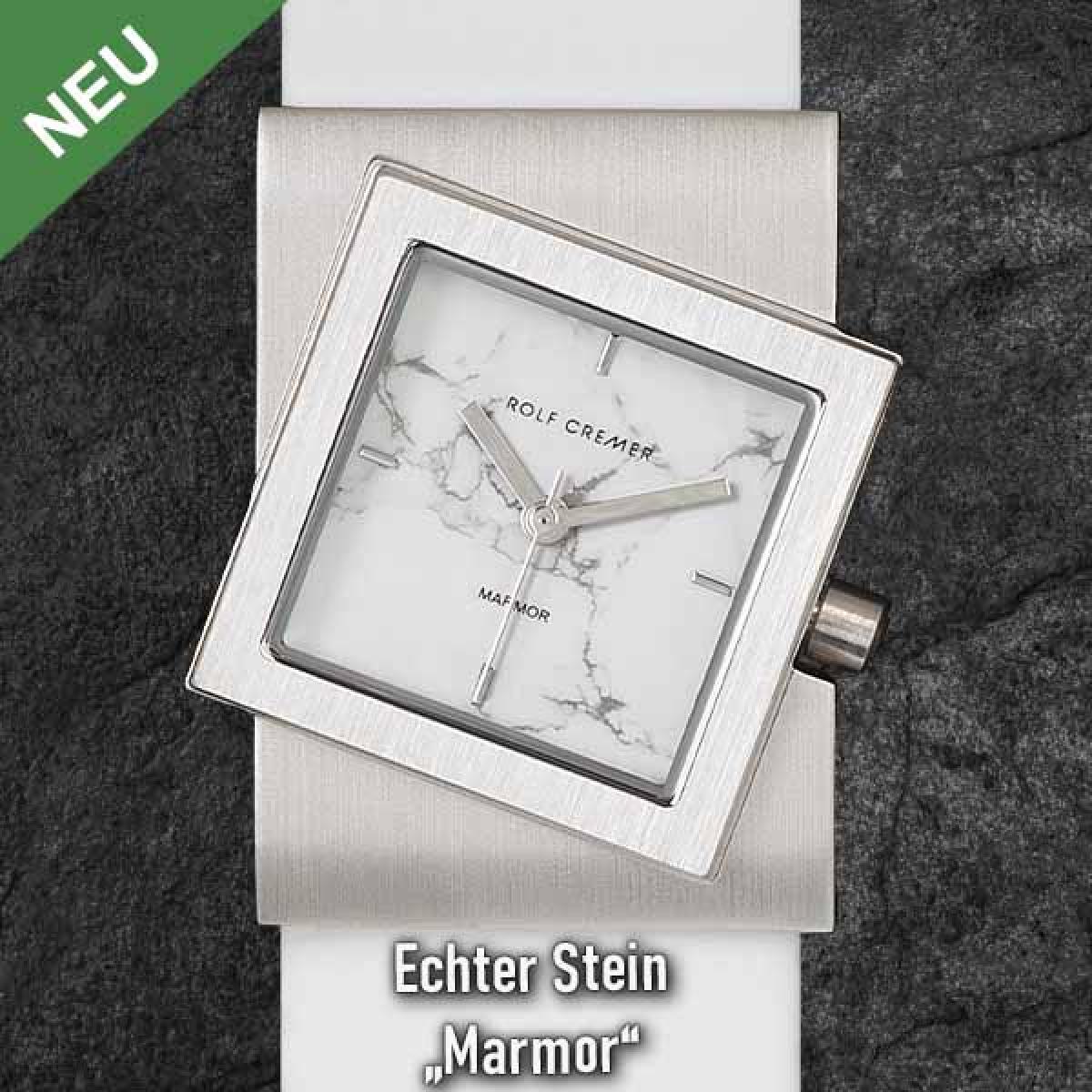 ROLF CREMER Damen - Armbanduhr TURN-S Stone Marmor 507784